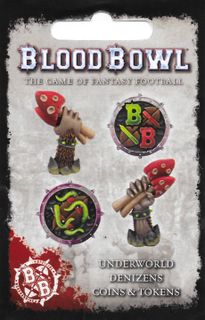Blood Bowl (2016 edition): Underworld Denizens Coins & Tokens