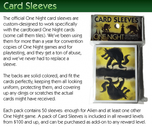 One Night Ultimate Werewolf Product Guide | BoardGameGeek