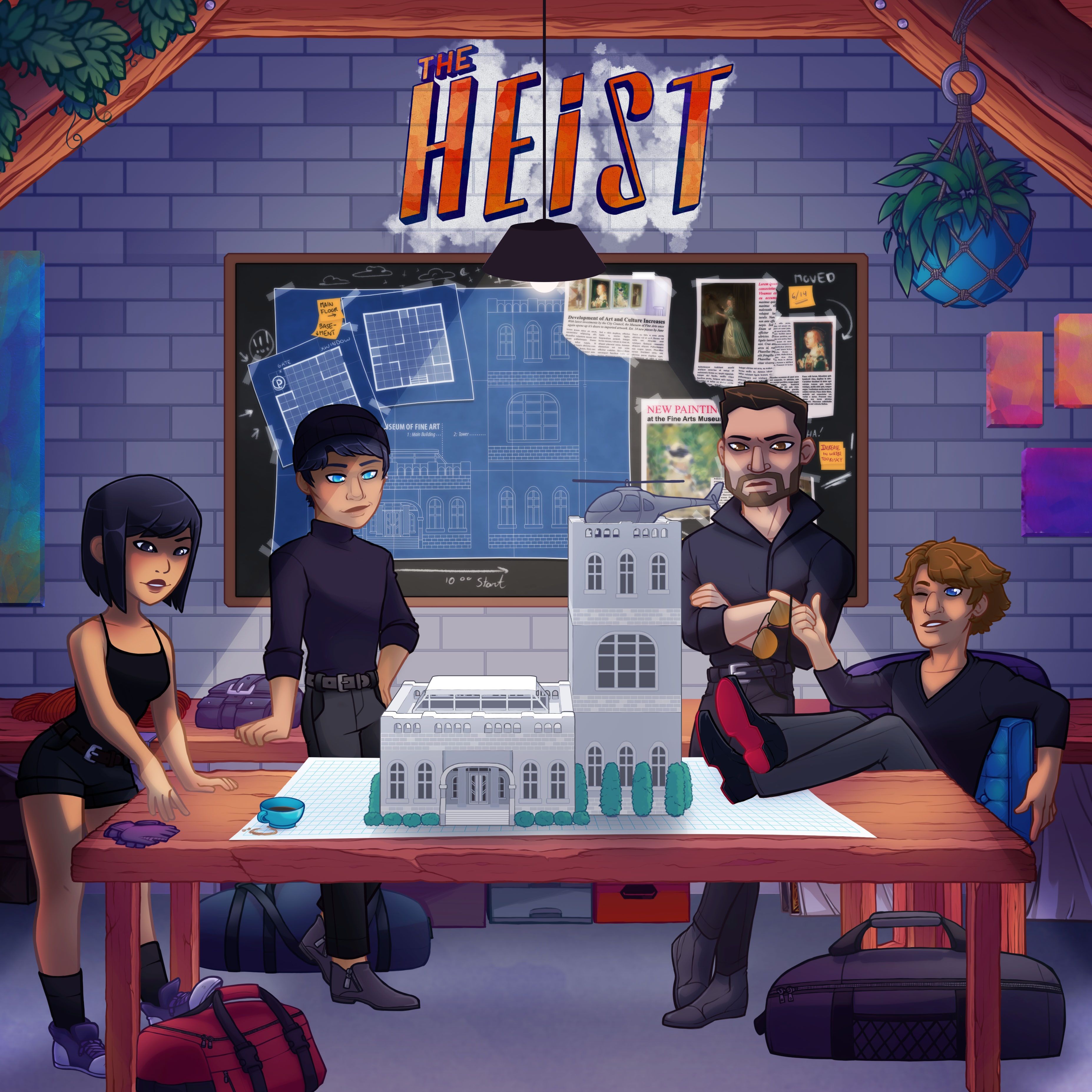 The Heist: The Museum of Fine Art cover
