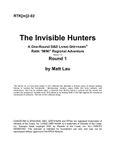 RPG Item: RTKM2-02: The Invisible Hunters