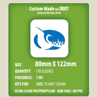 80x122mm (Dixit) - Standard