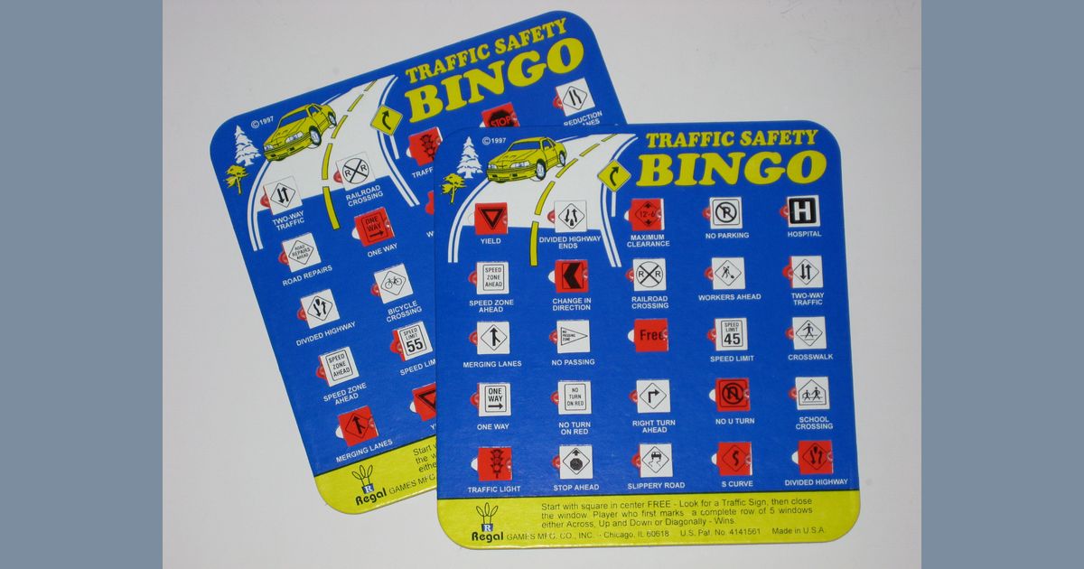 Interstate Highway Bingo | Board Game | BoardGameGeek