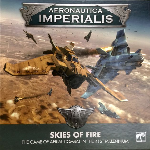 No Models Playing Mat Tokens Aeronautica Imperialis Skies of Fire Rulebook