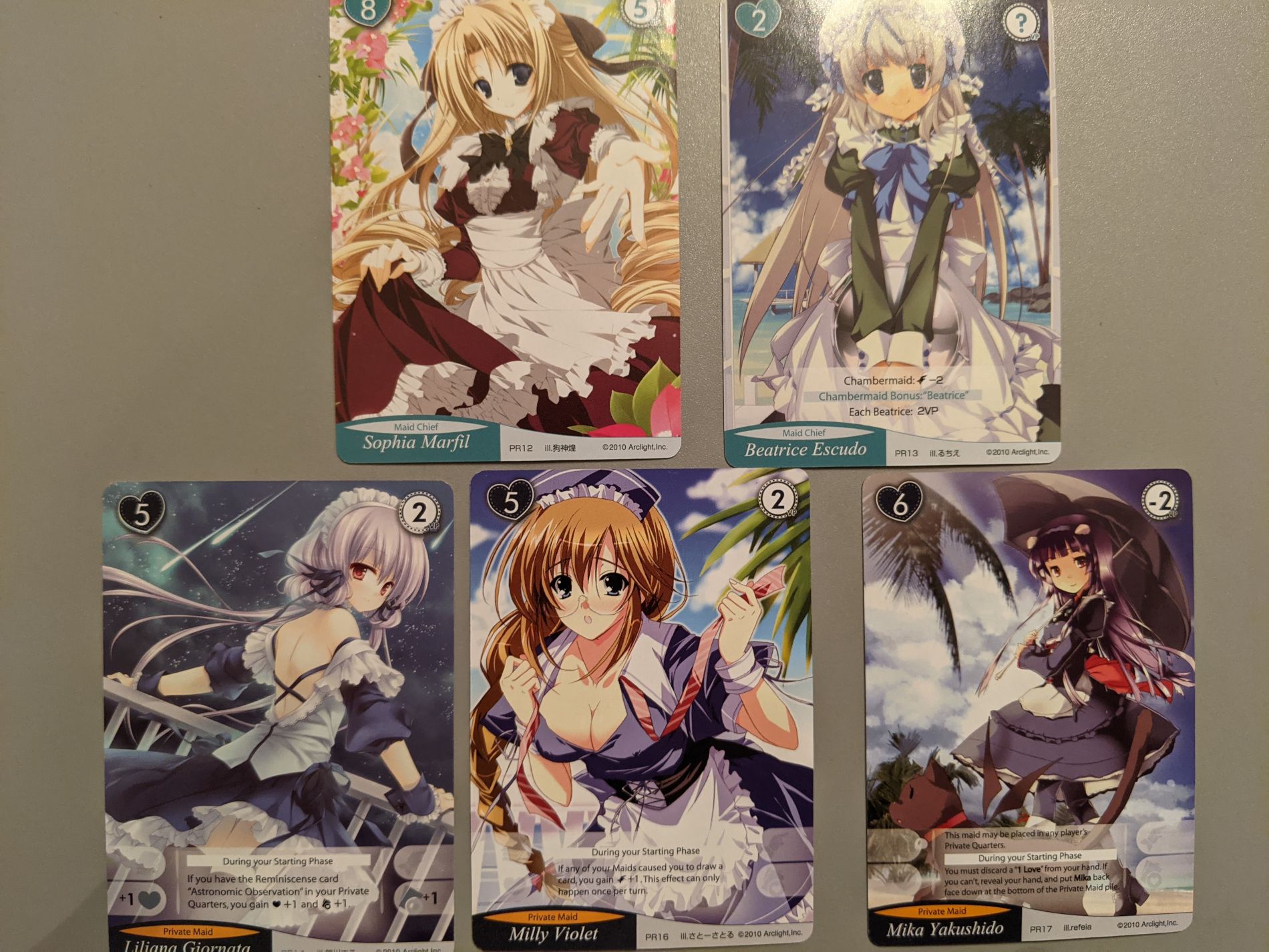 Tanto Cuore: Promo Card Set #3