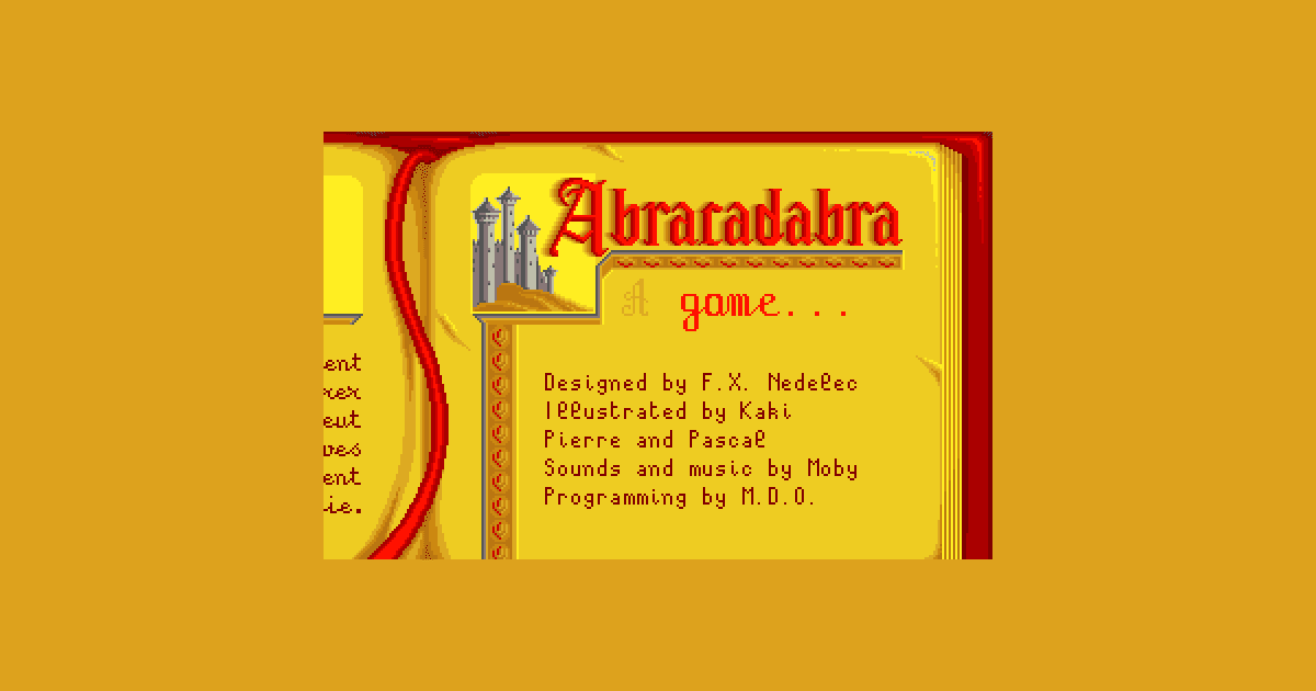 Abracadabra | Video Game | BoardGameGeek