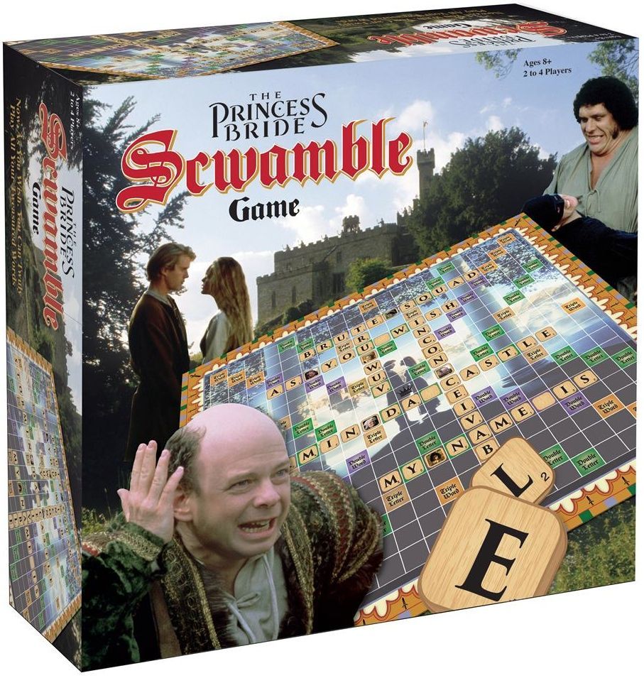 The Princess Bride Scwamble Game box art