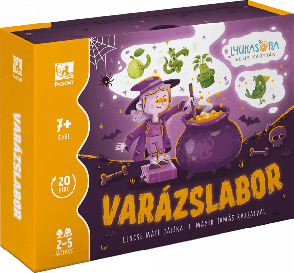 Varázslabor box art