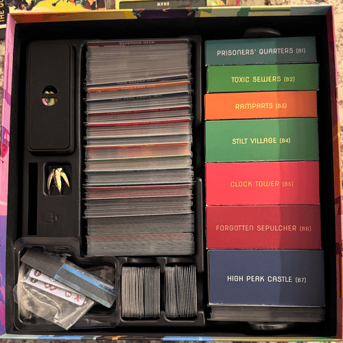 Packing the Collector edition box, sleeved cards edition | BoardGameGeek