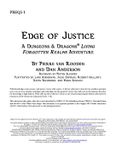 RPG Item: PREQ5-1: Edge of Justice