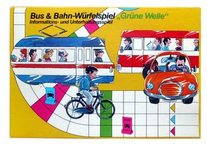 Bus- und Bahn-Würfelspiel "Grüne Welle"