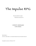 RPG Item: The Impulse RPG