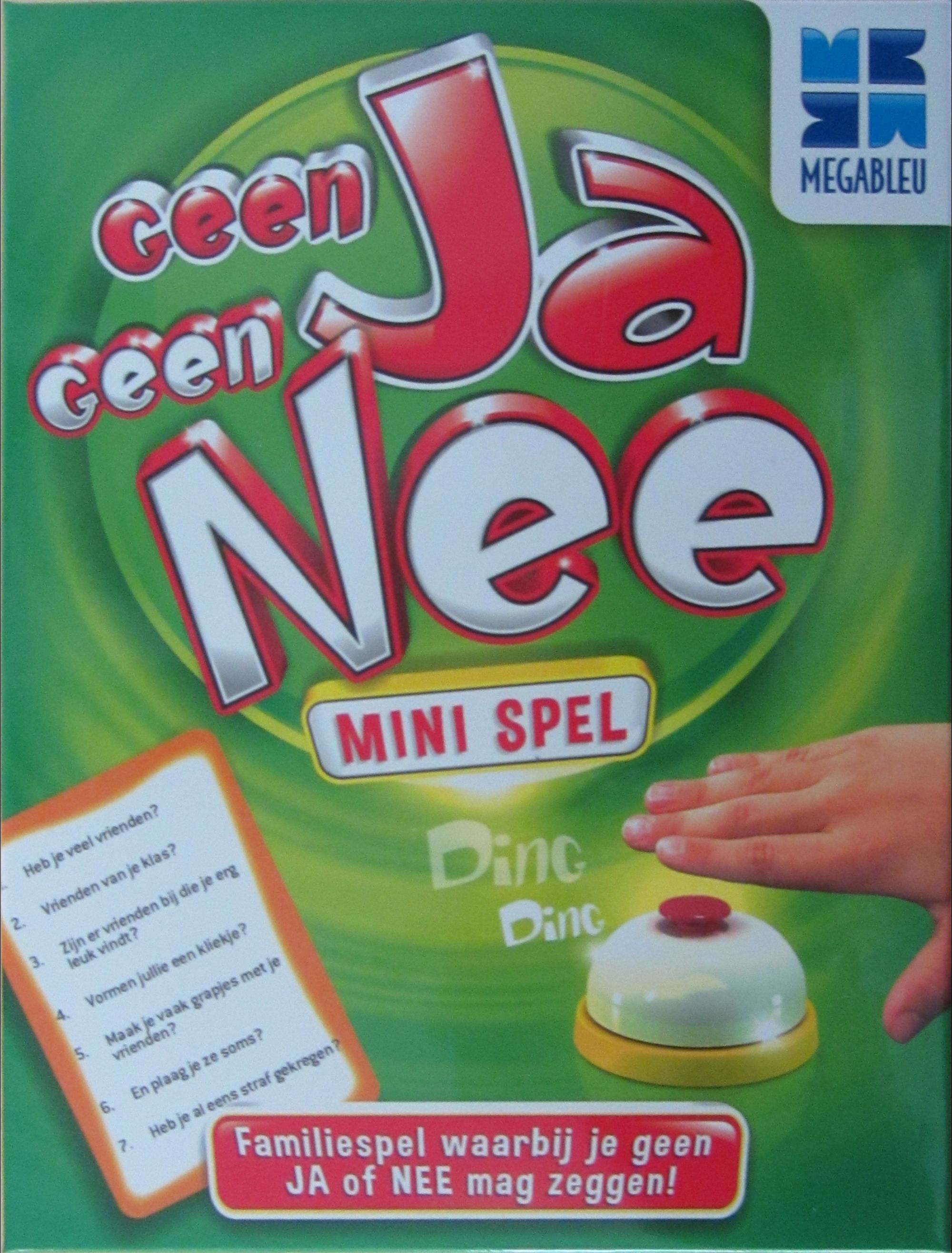 Geen JA geen NEE: mini spel
