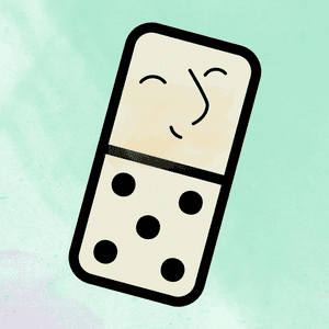 Liar's dominoes
