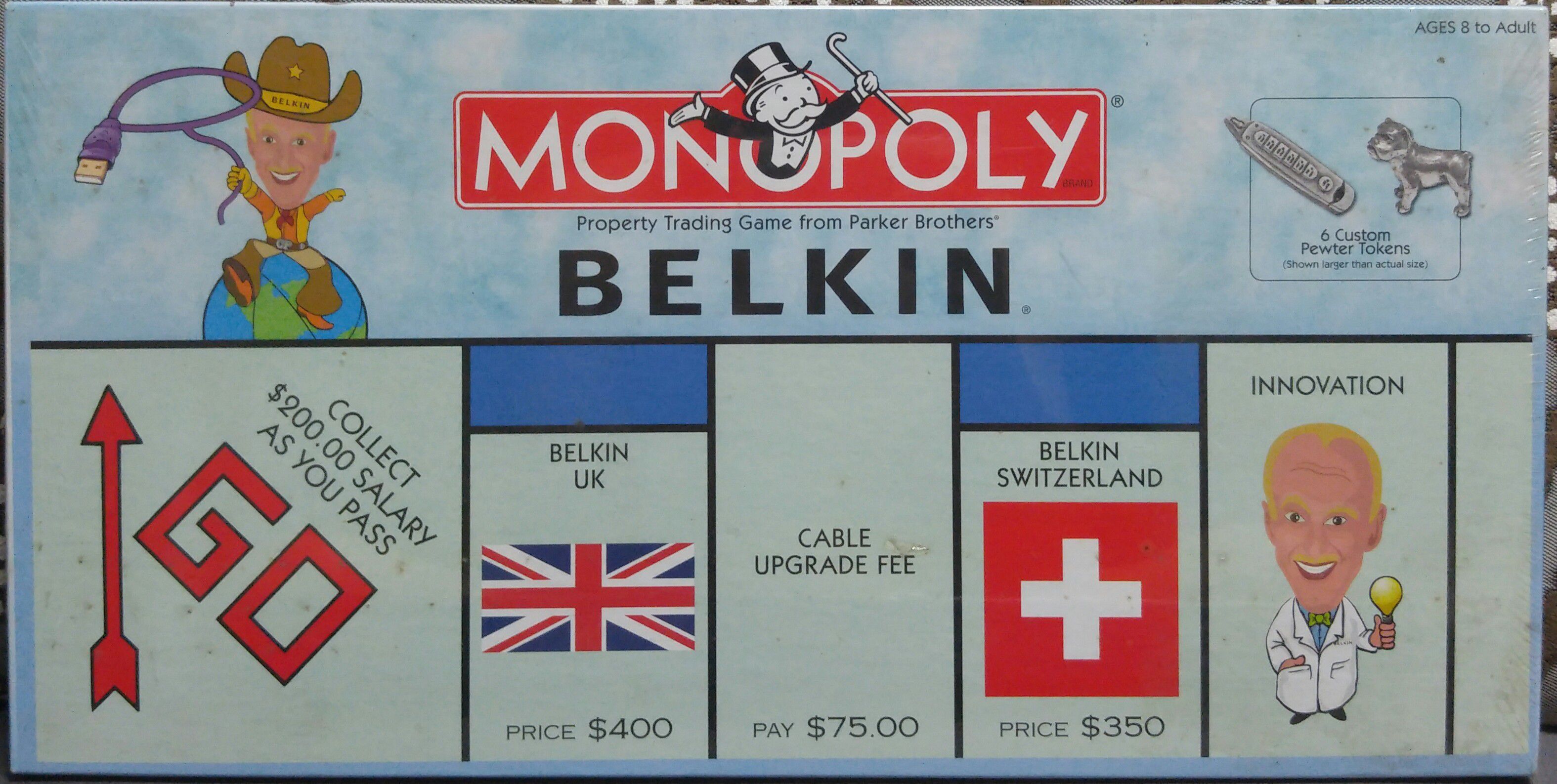 Monopoly: Belkin cover art