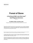 RPG Item: GEO4-04: Forest of Stone