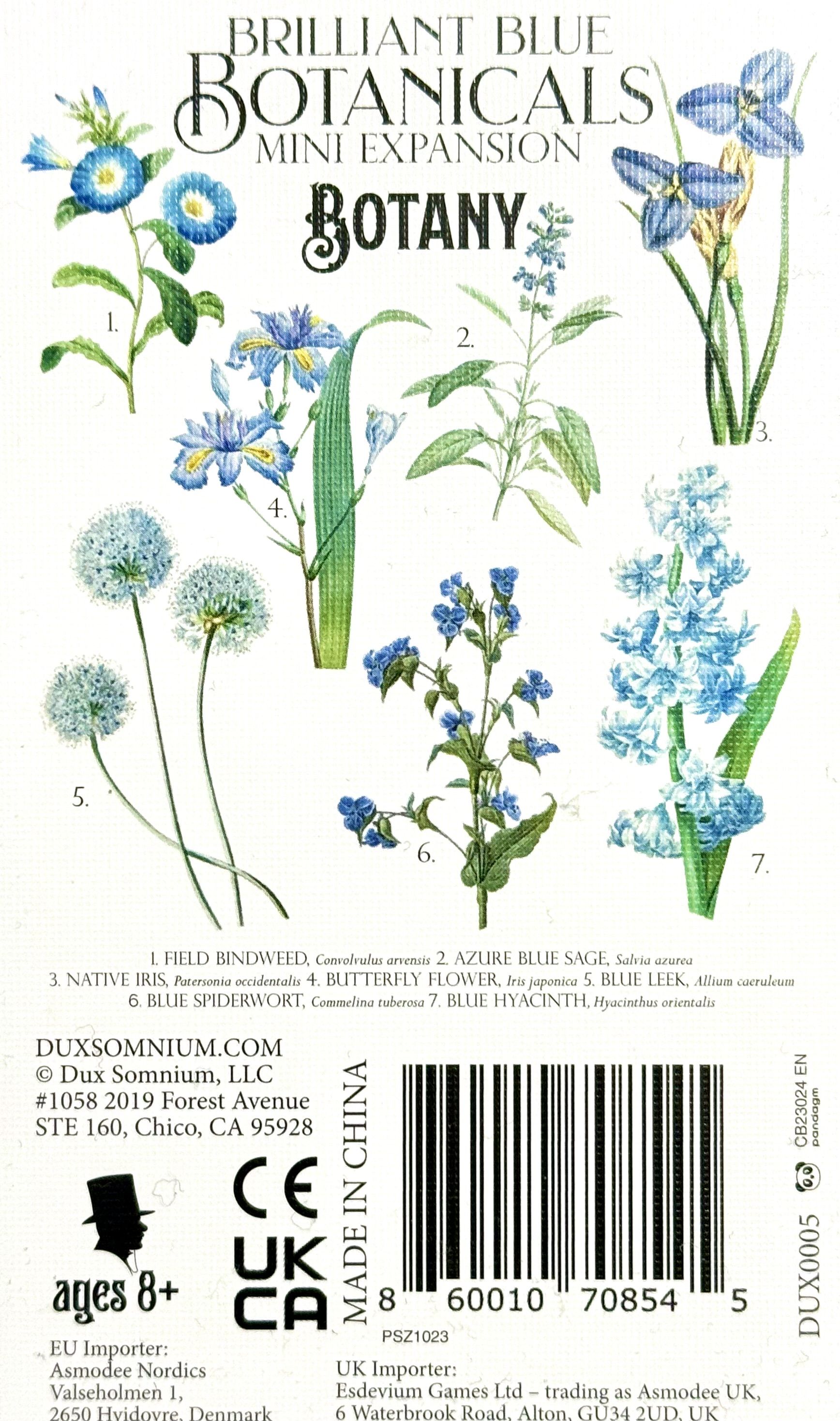 Botany: Brilliant Blue Botanicals
