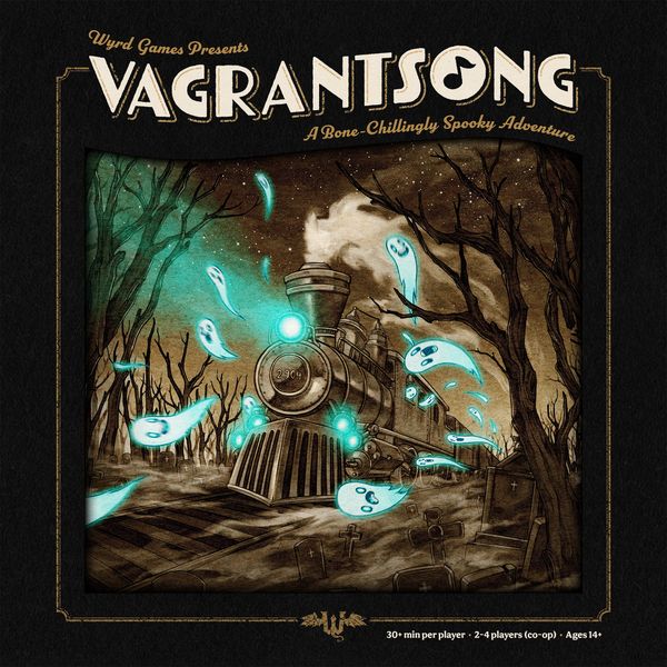 Vagrantsong, Wyrd Miniatures, 2021 - front cover (image provided by the publisher)