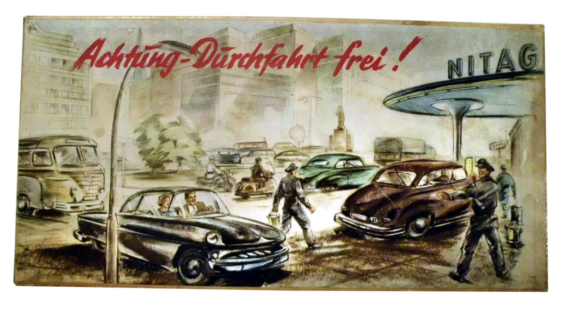 Achtung: Durchfahrt frei!