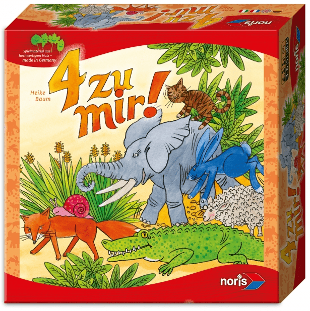 Boîte du jeu Vier zu mir!