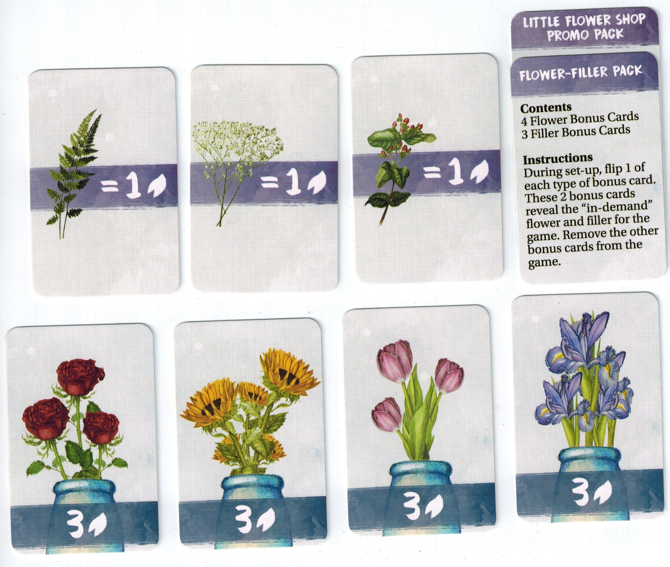 The Little Flower Shop: Flower-Filler Promo Pack