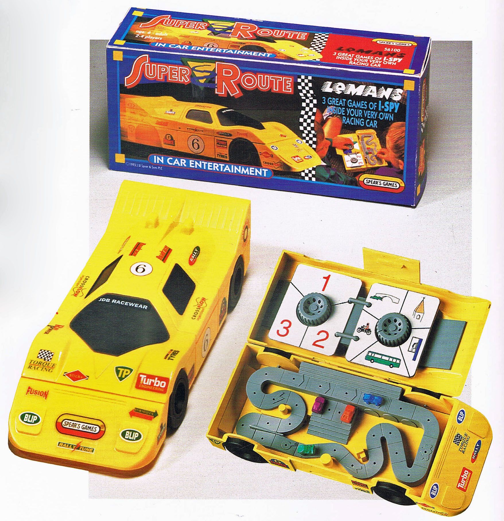 Super Route Le Mans travel game