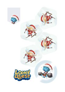 Loony Quest: Bonusplättchen Skier