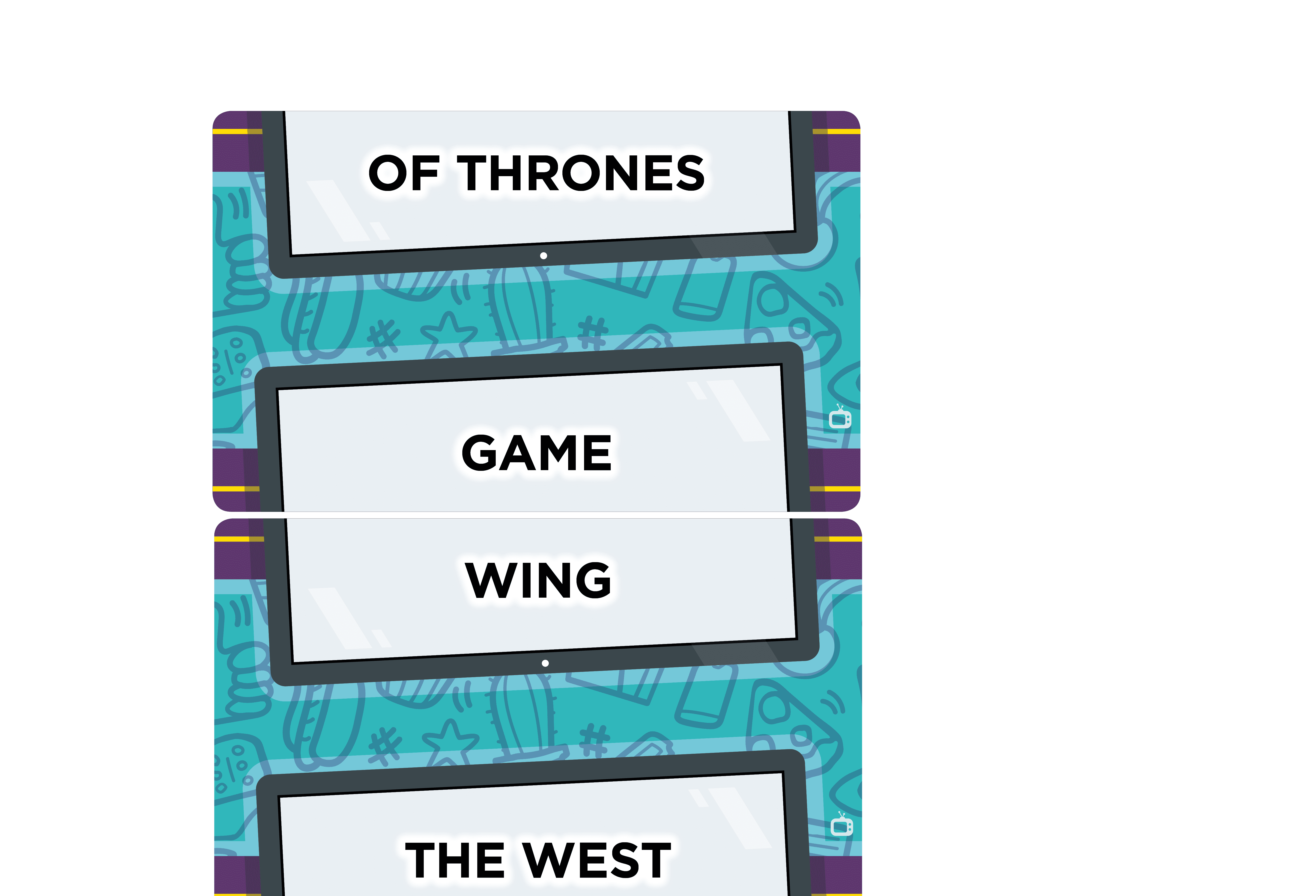 Not That Movie!: Carte Promo Serie TV