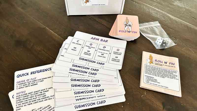 Roll N' Pin: The Brazilian Jiu Jitsu Game for the Whole Family