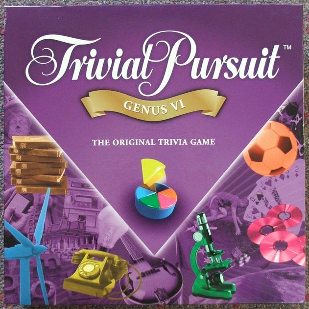 Trivial Pursuit Genus Genius 3 III Board Game General Knowledge Parker Brothers for sale online 