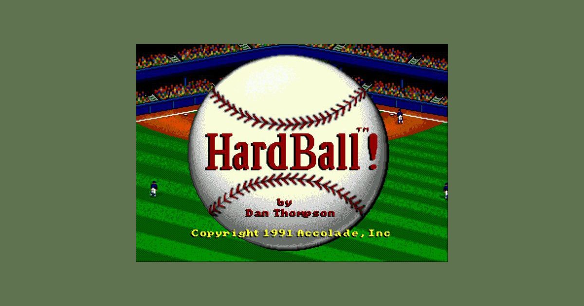 HardBall! Video Game VideoGameGeek