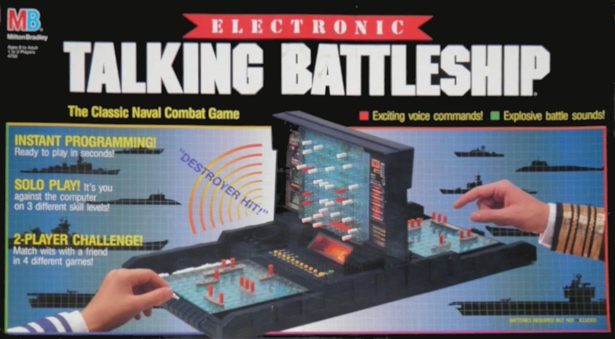 Boîte du jeu Electronic Talking Battleship