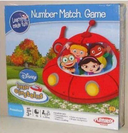 Coperta Little Einstein's Number Match Game