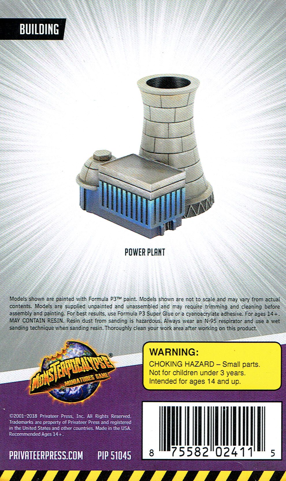 Monsterpocalypse Miniatures Game: Building – Power Plant