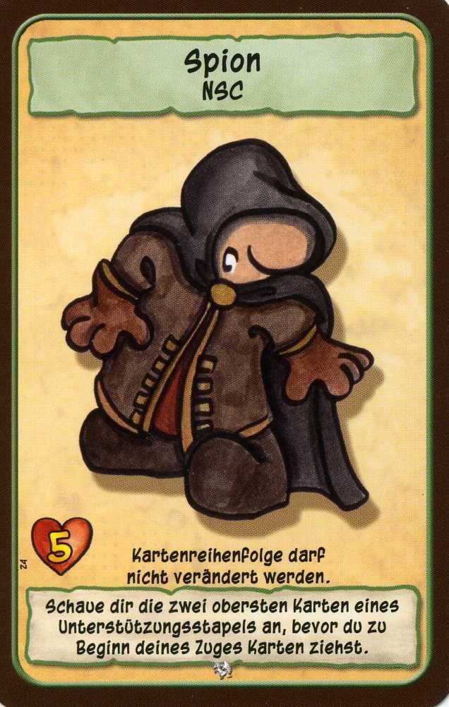 Kleine Helden 2 promo card "Spion" cover art