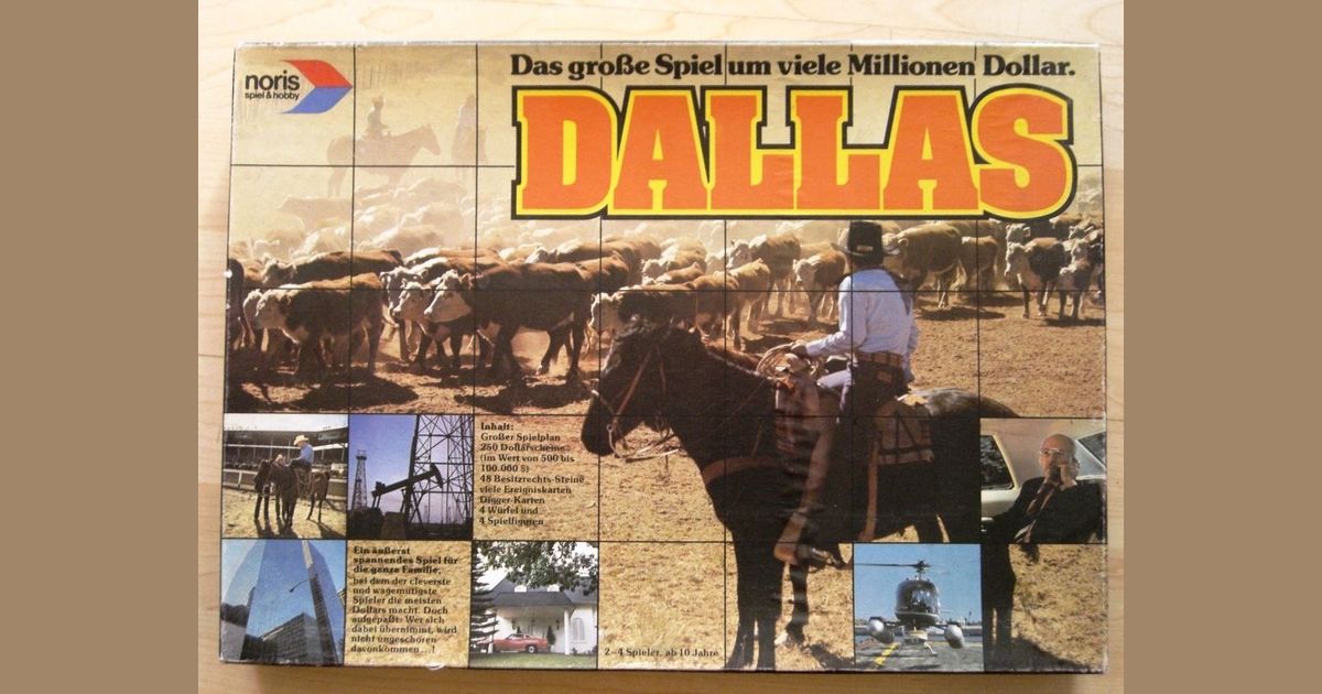 Dallas Board Game BoardGameGeek