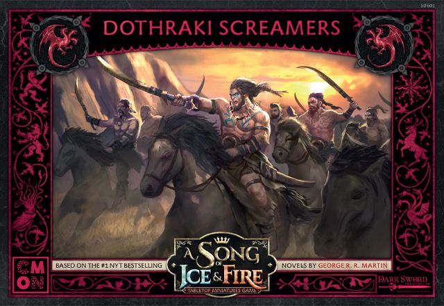A Song of Ice & Fire:Tabletop Miniatures Game–Dothraki Screamers box art