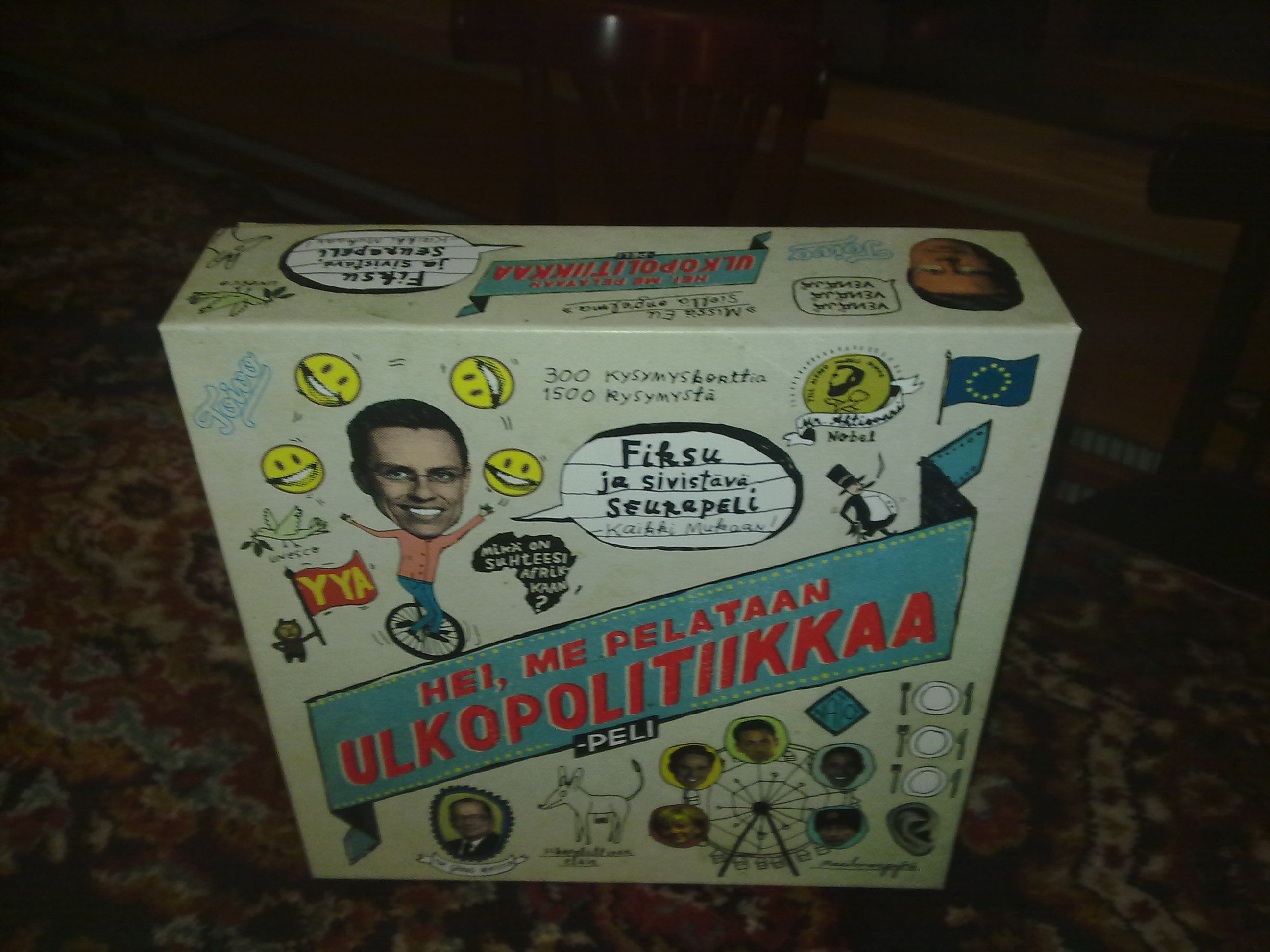 Hei me pelataan ulkopolitiikkaa!