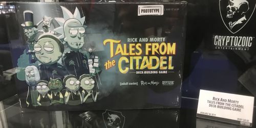 Board Game: Rick and Morty: Tales from the Citadel Deck-Building Game