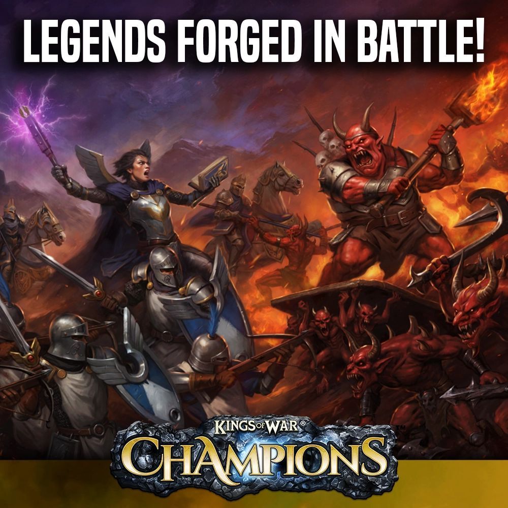 Cover art for Kings of War: Champions