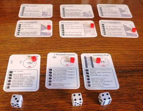 Board Game: Pocket Landship: Free Trial Version