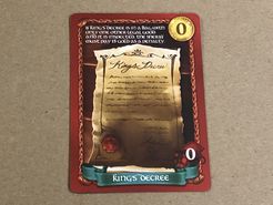 Sheriff of Nottingham: King's Decree Promo Card