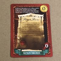 Sheriff of Nottingham: King's Decree Promo Card