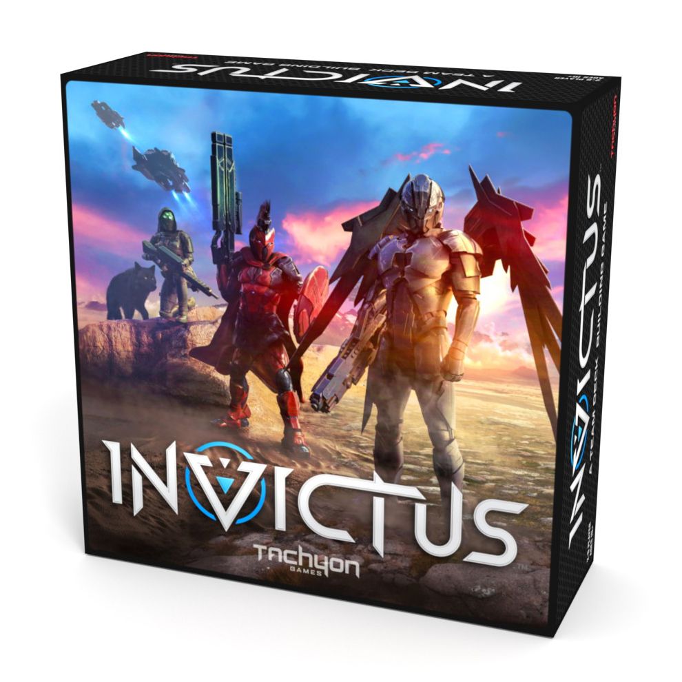 Boîte du jeu Invictus: A Team Deck Building Game