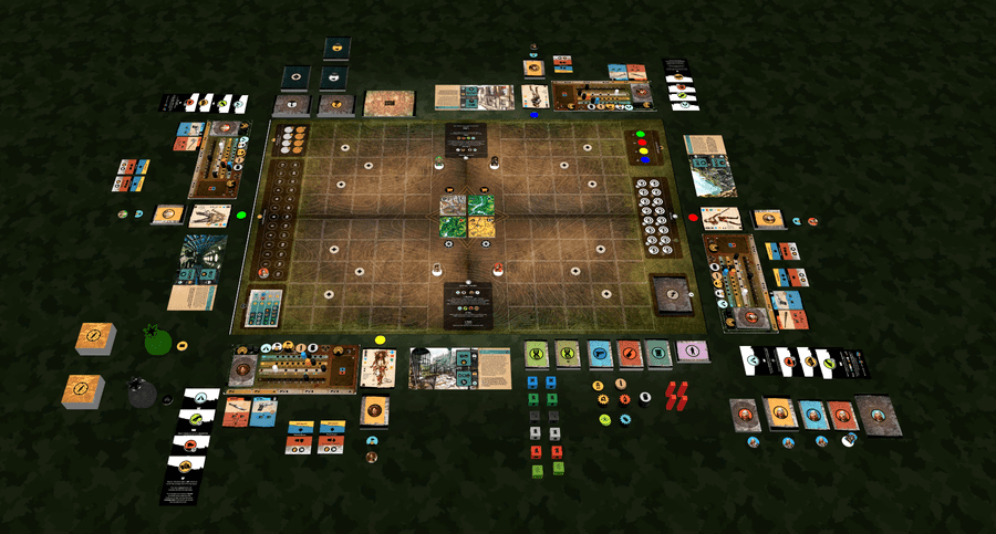 Posthuman Saga on Tabletopia