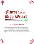RPG Item: Murder of the High Wizard