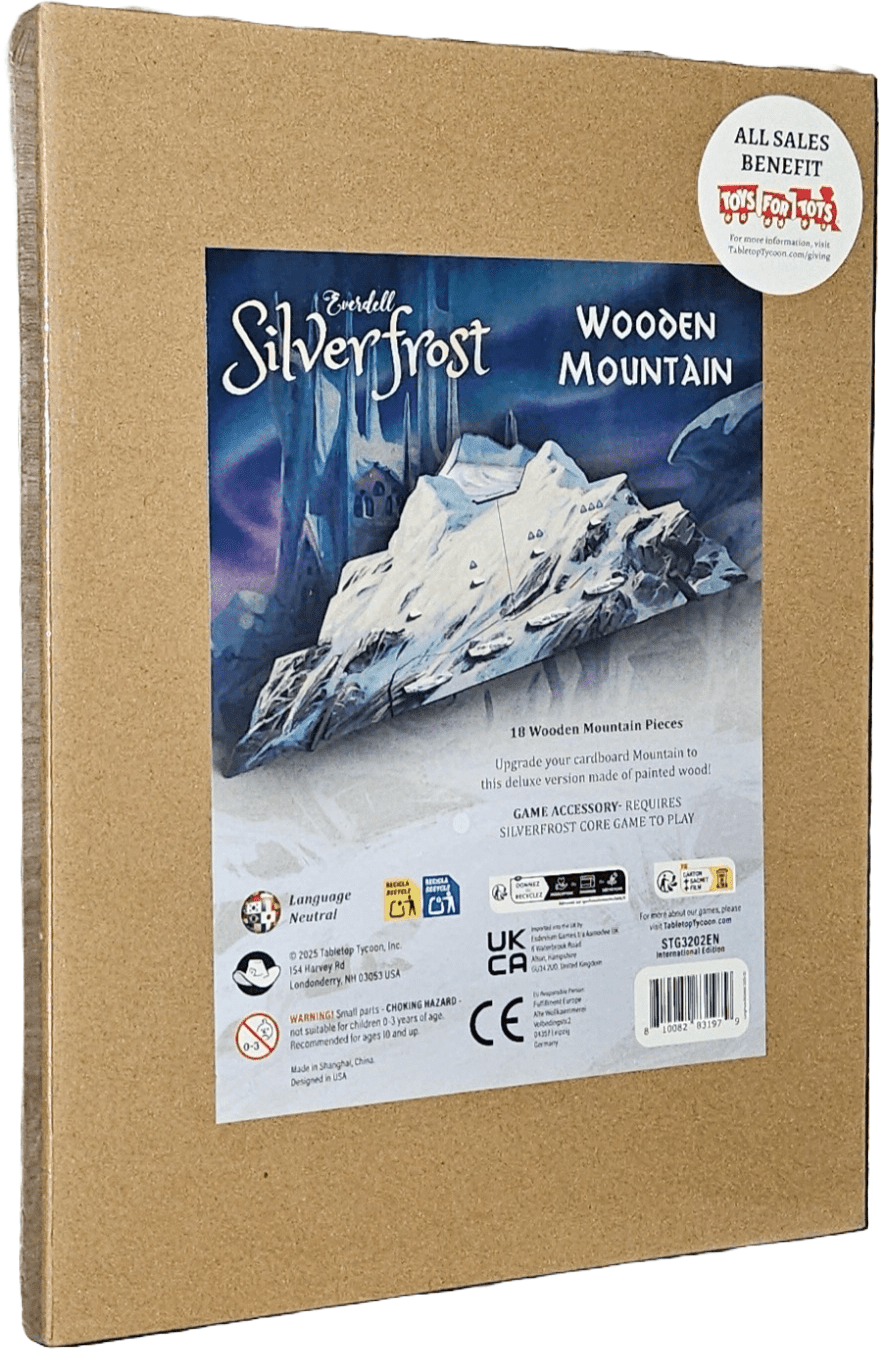 Coperta Everdell Silverfrost: Deluxe Wooden Mountain