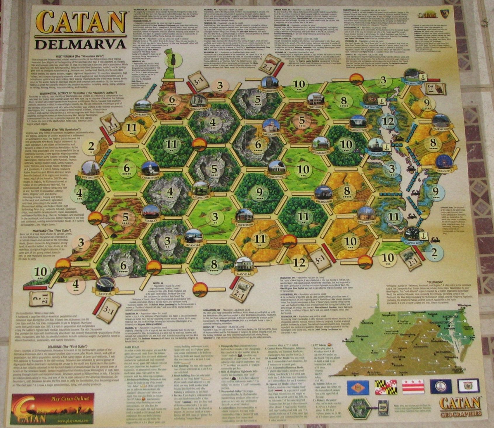 Catan: Delmarva