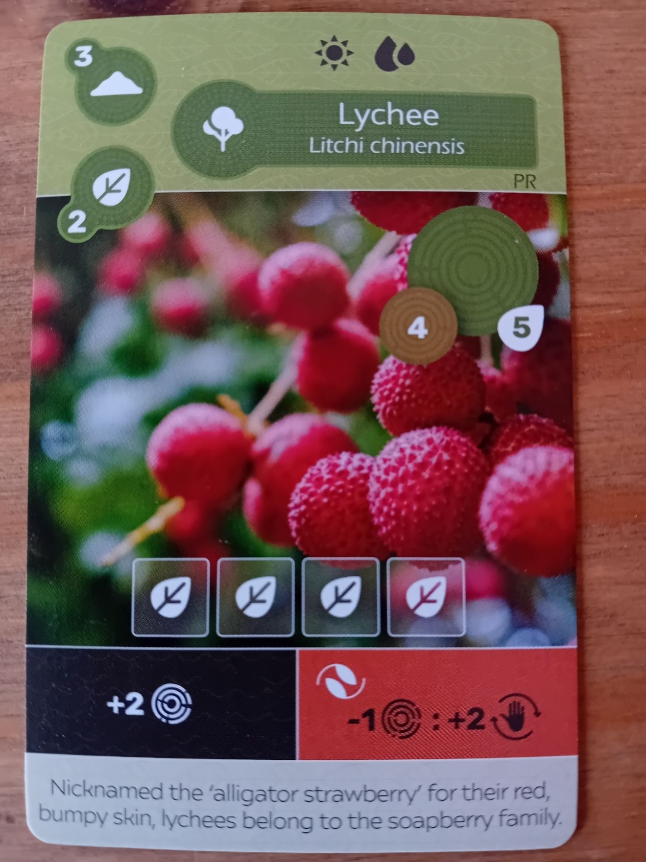 Earth: Lychee Promo Card