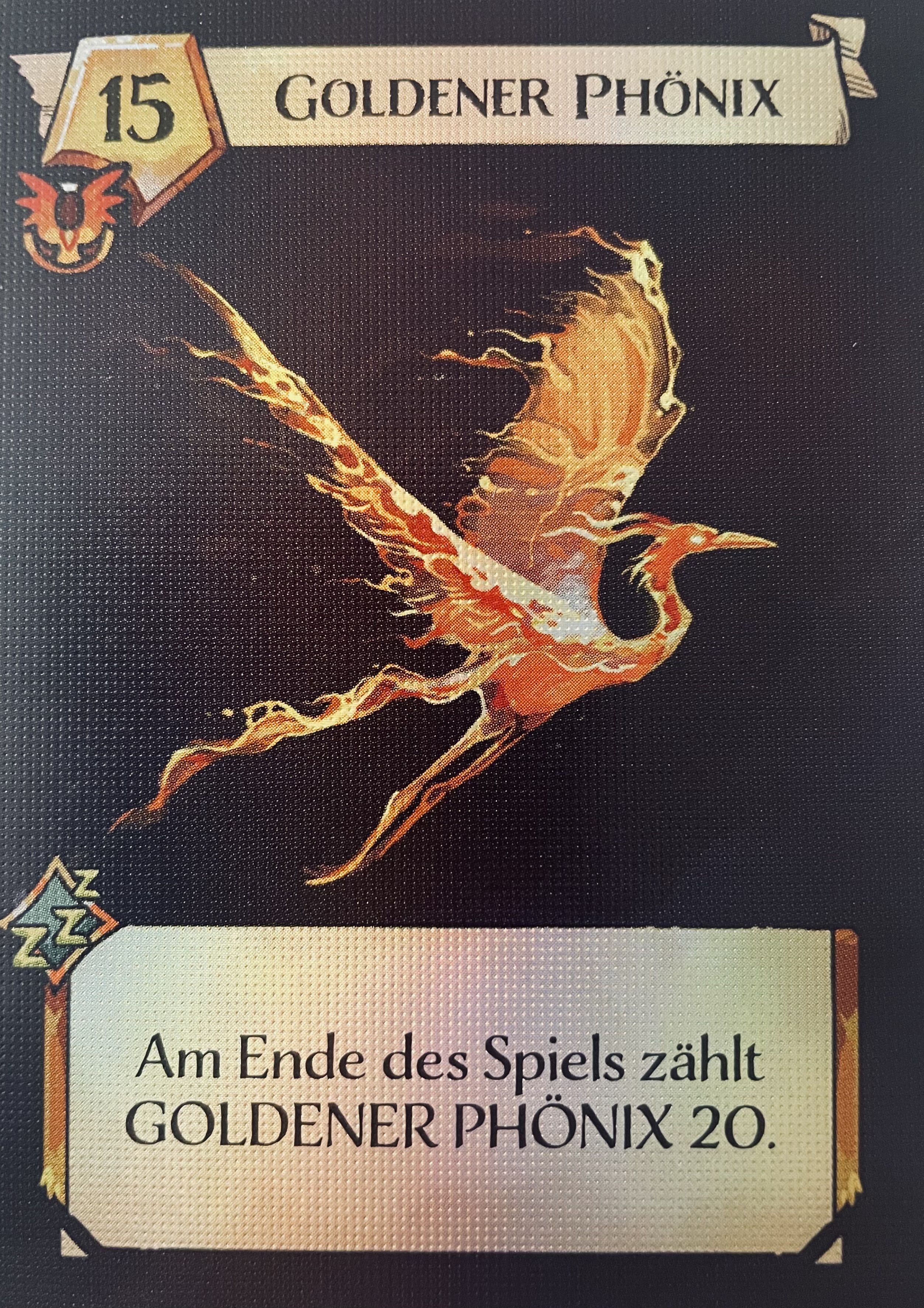 Woodland Wizards: Golden Phoenix Promo Card