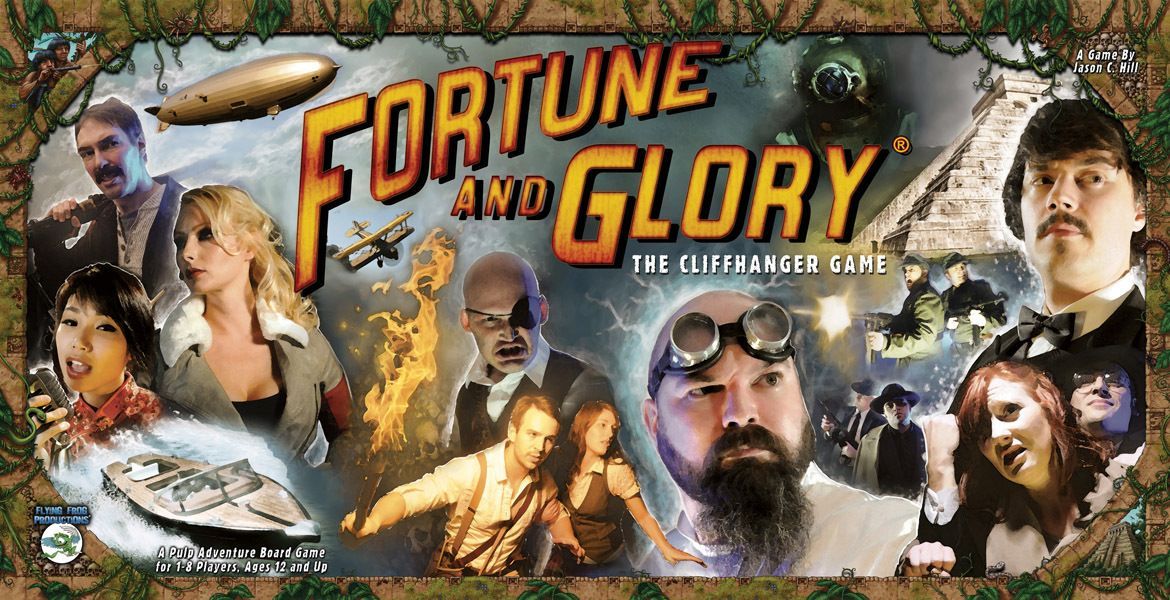 Fortune and Glory: The Cliffhanger Game | Board Game | BoardGameGeek
